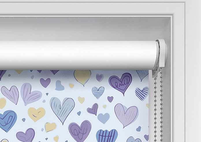 Sweetheart, Purple - Twist&Fit Roller Blind - Image 10